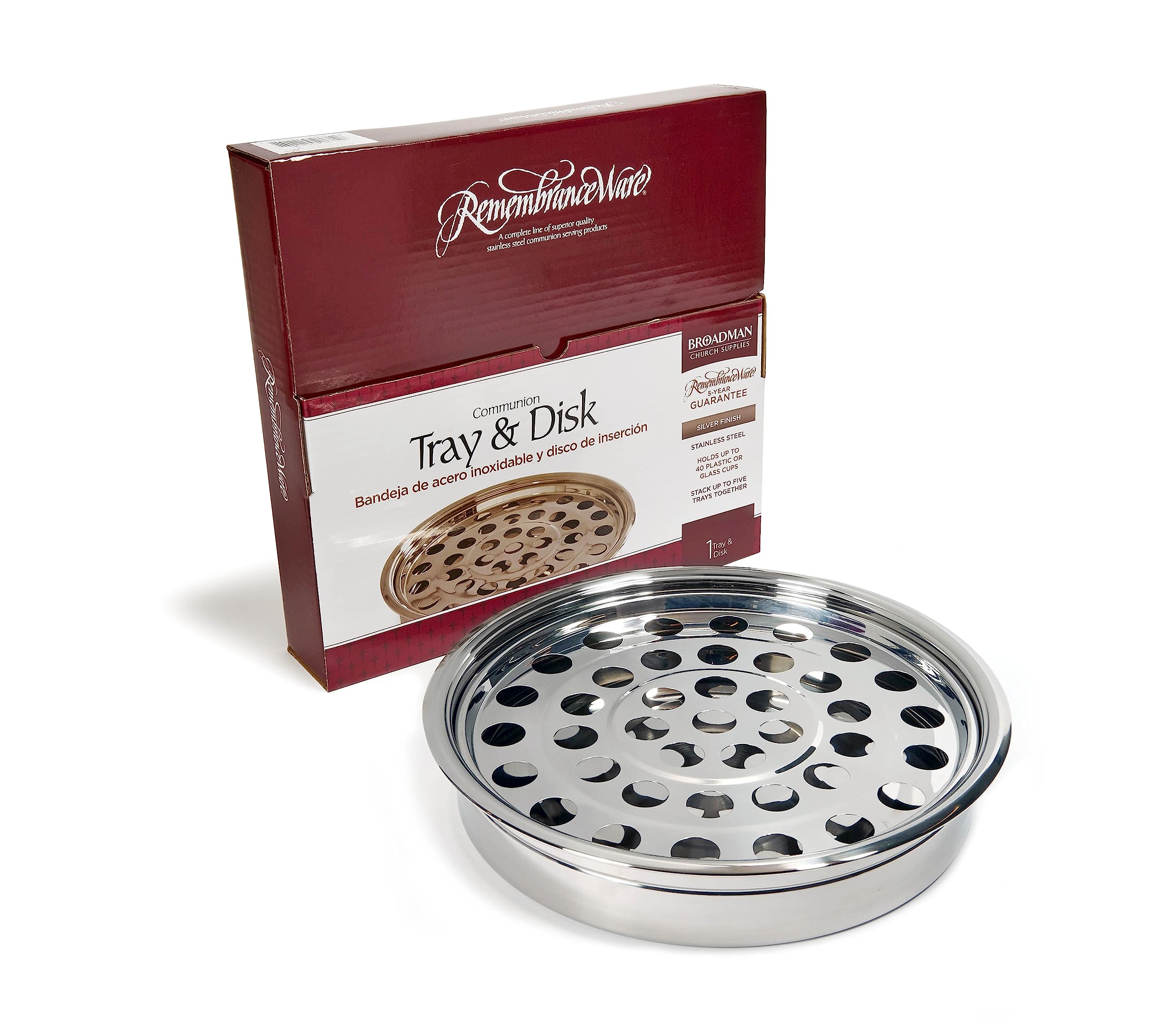 Rw Silver Tray and Disk : plateau et disque en argent pour service raffiné