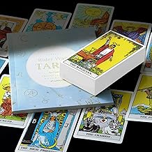 Tarot Cards, 5 Piece Set of 100 Pages, Includes Quick Reference Chart Included, For Beginners, Tarot Cross, Weight Edition, Rider Edition, Book Divination