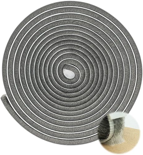 Miniatura 20 de 32 pies de burlete autoadhesivo para ventanas y puertas, tira de sellado de burlete para insonorización de la casa