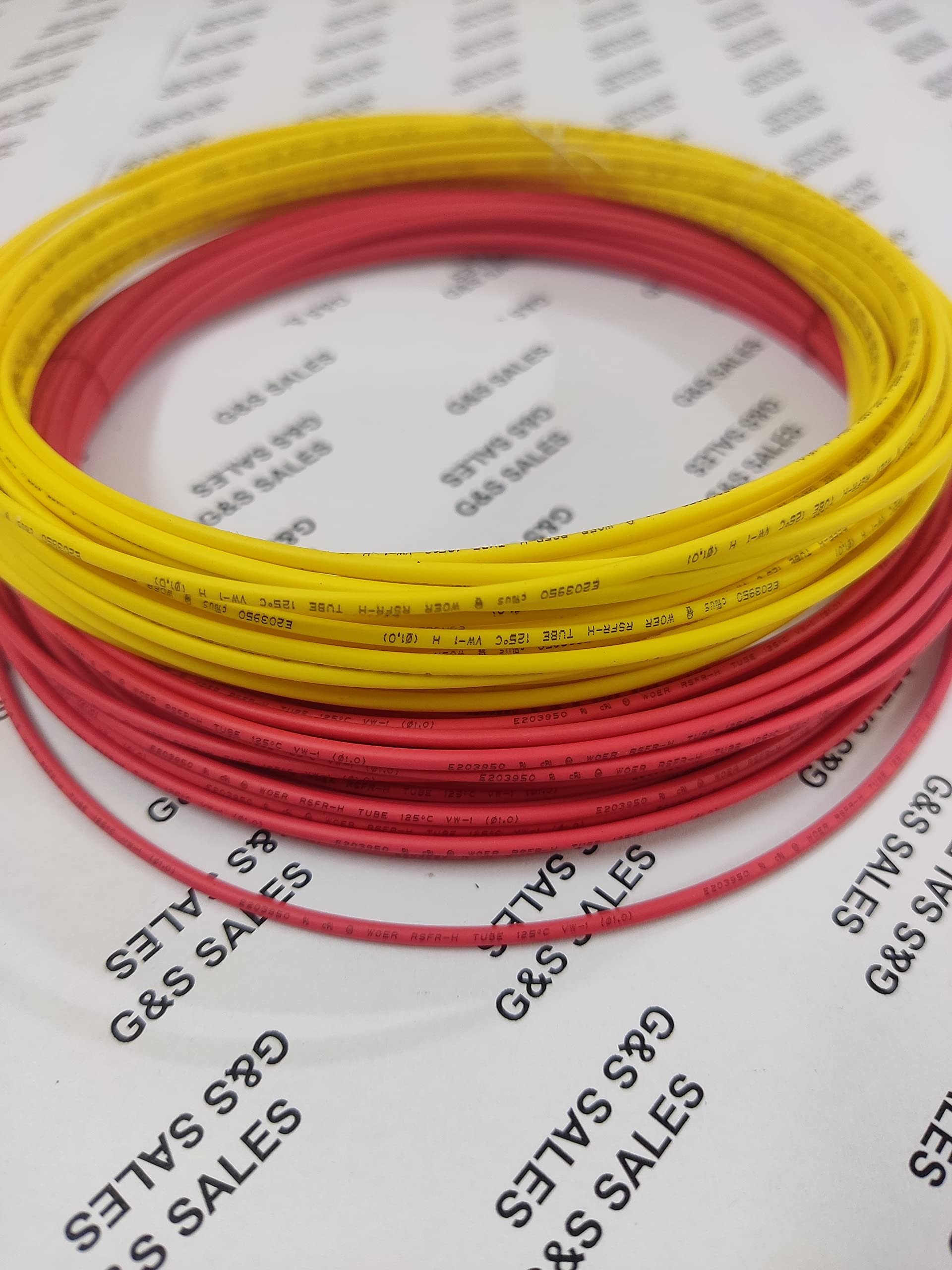 G&S 1mm Polyolefin Heat Shrink Tube Sleeve (Red, Yellow, 1. 5m+1. 5m) (B078MQRD9F) Amazon Price History, Amazon Price Tracker
