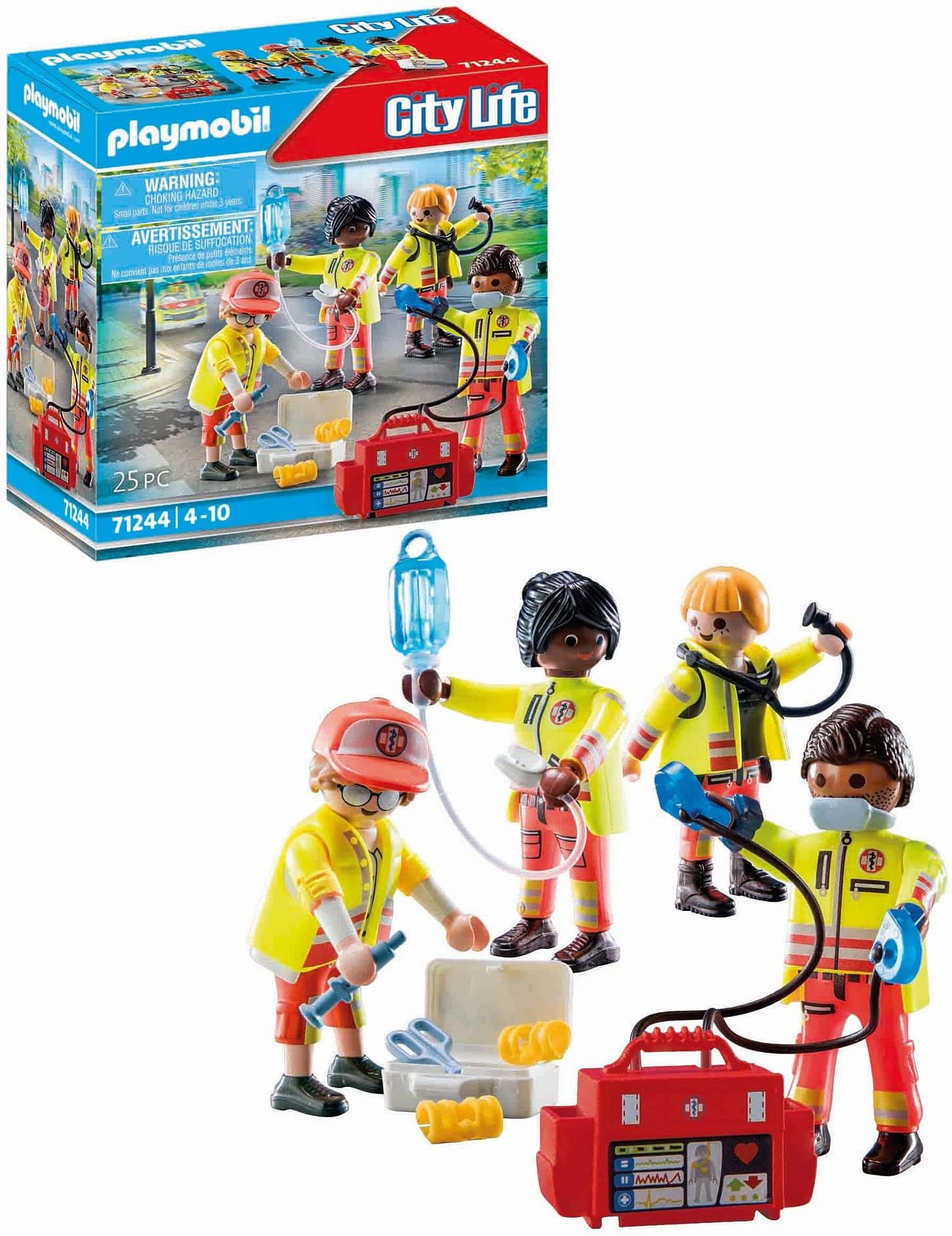 spaß mit spielzeug gibt es im playmobil PLAYMOBIL PMB-087 5953 Mitnehm Krankenhaus: Amazon.de: Spielzeug