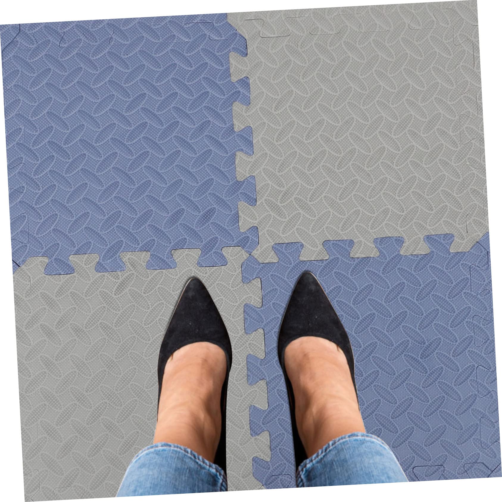 Tapis de Sol Emboîtables 16 Pièces en Mousse pour Bébé
