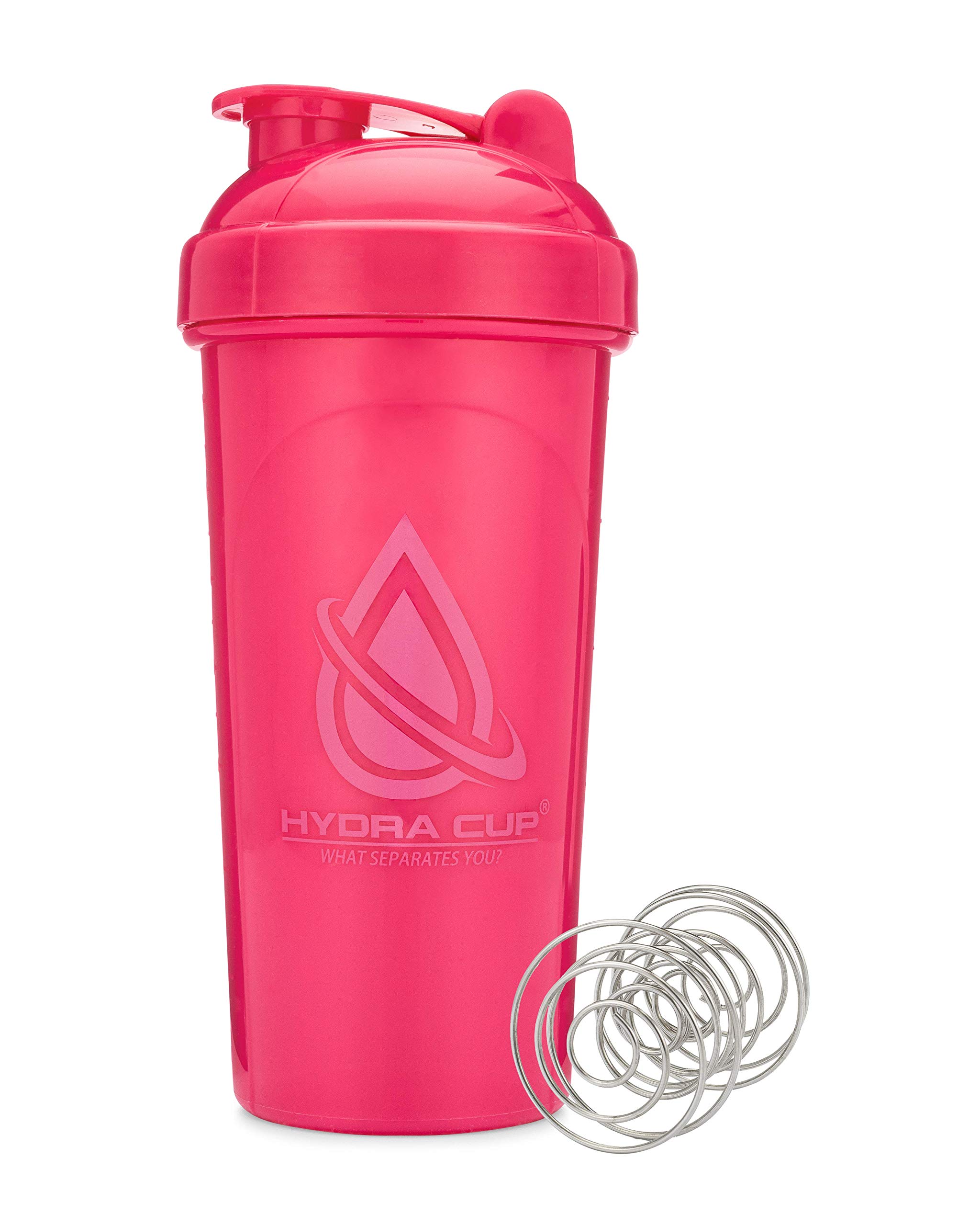 [6 Pack] 28Ounce OG Shaker Bottles with Wire Whisk Balls, Shaker Cup