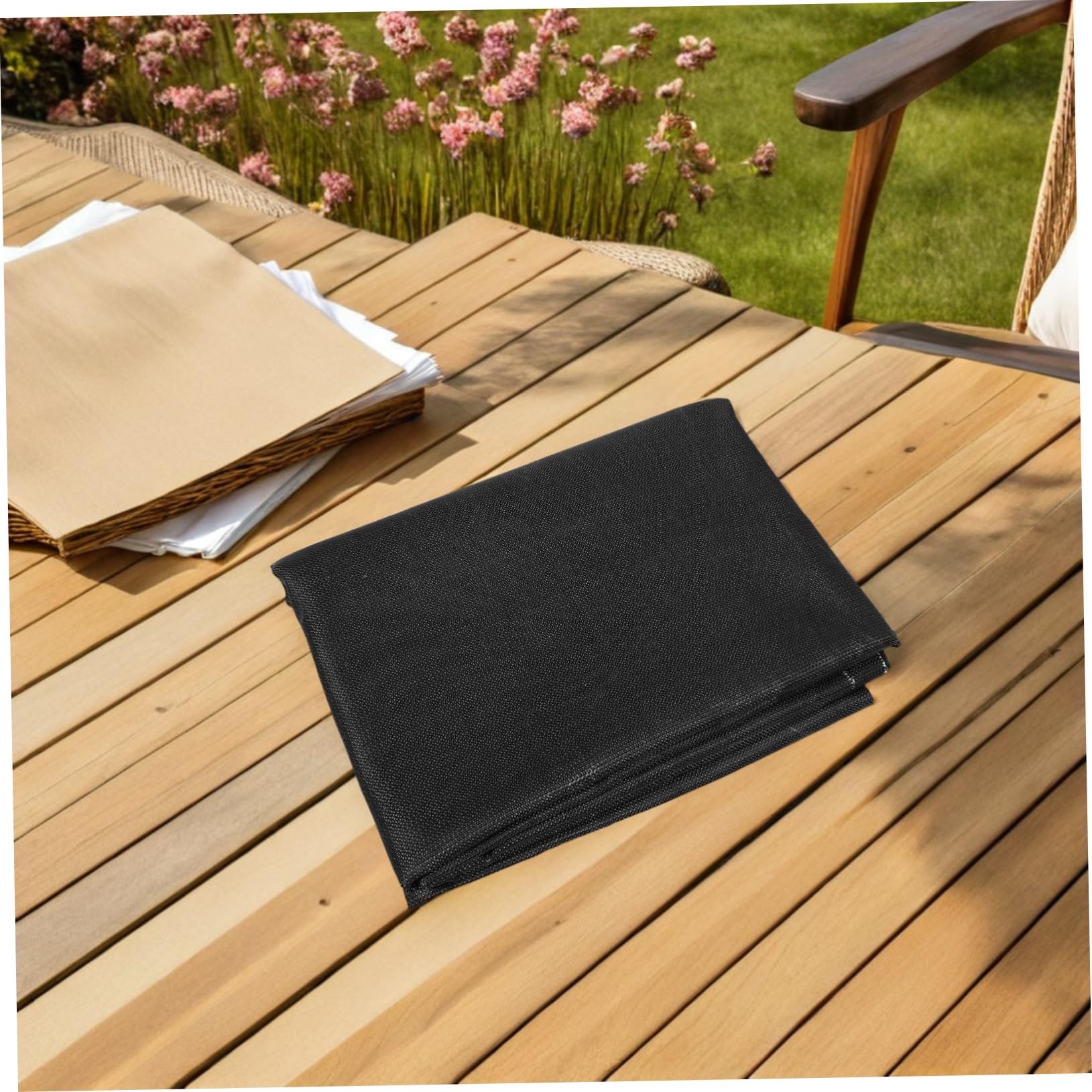 SUPVOX Tapete Ignífugo para Barbacoa De Protector para Terraza y Patio Resistente Al Aceite Calor Tapete Antiadherente para Exteriores para Debajo Parrilla o Fogata
