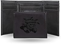 Vista 20 de NCAA Rico Industries - Billetera triple grabada con láser, con grabado láser, accesorio para hombre
