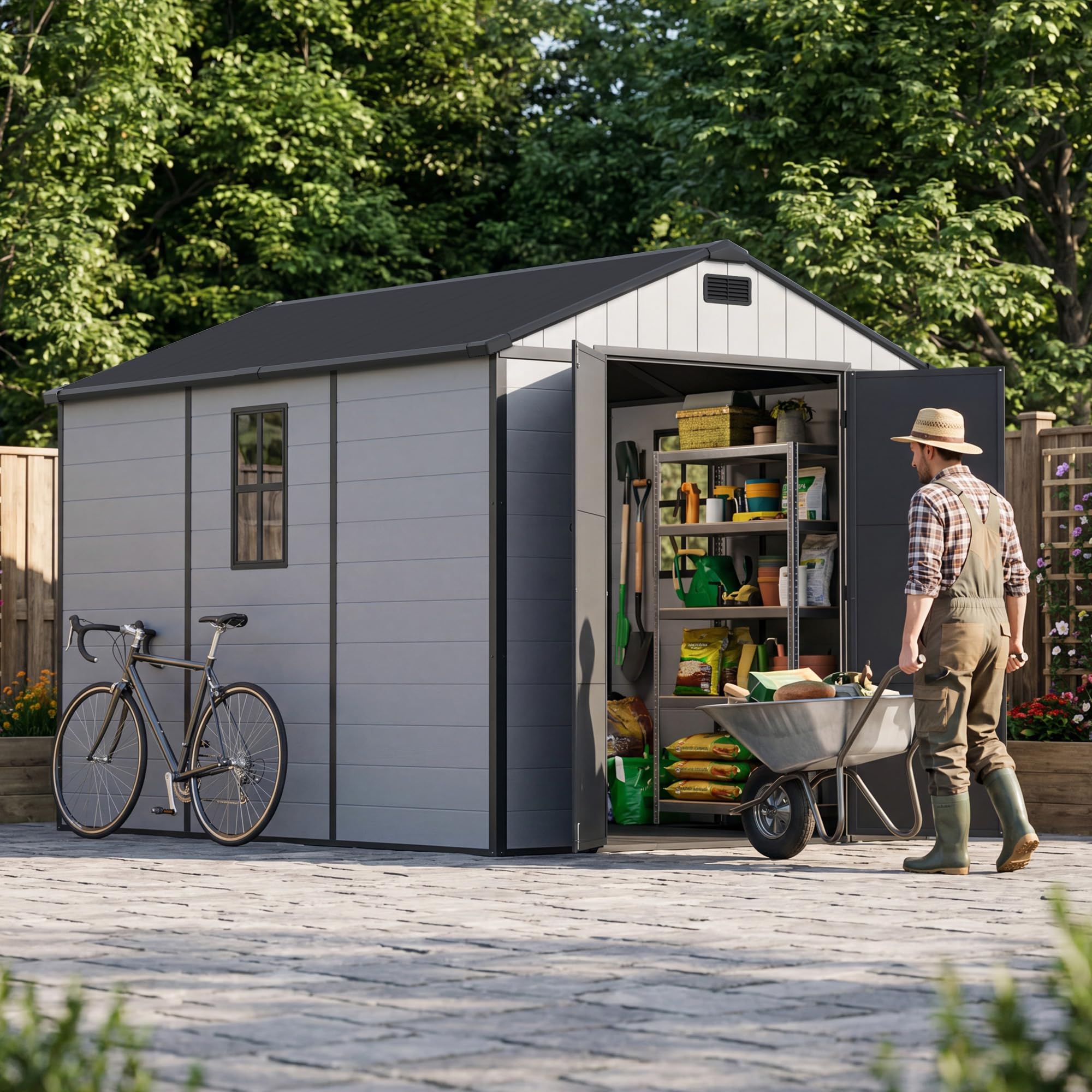 Patiowell 8x10 FT Shed