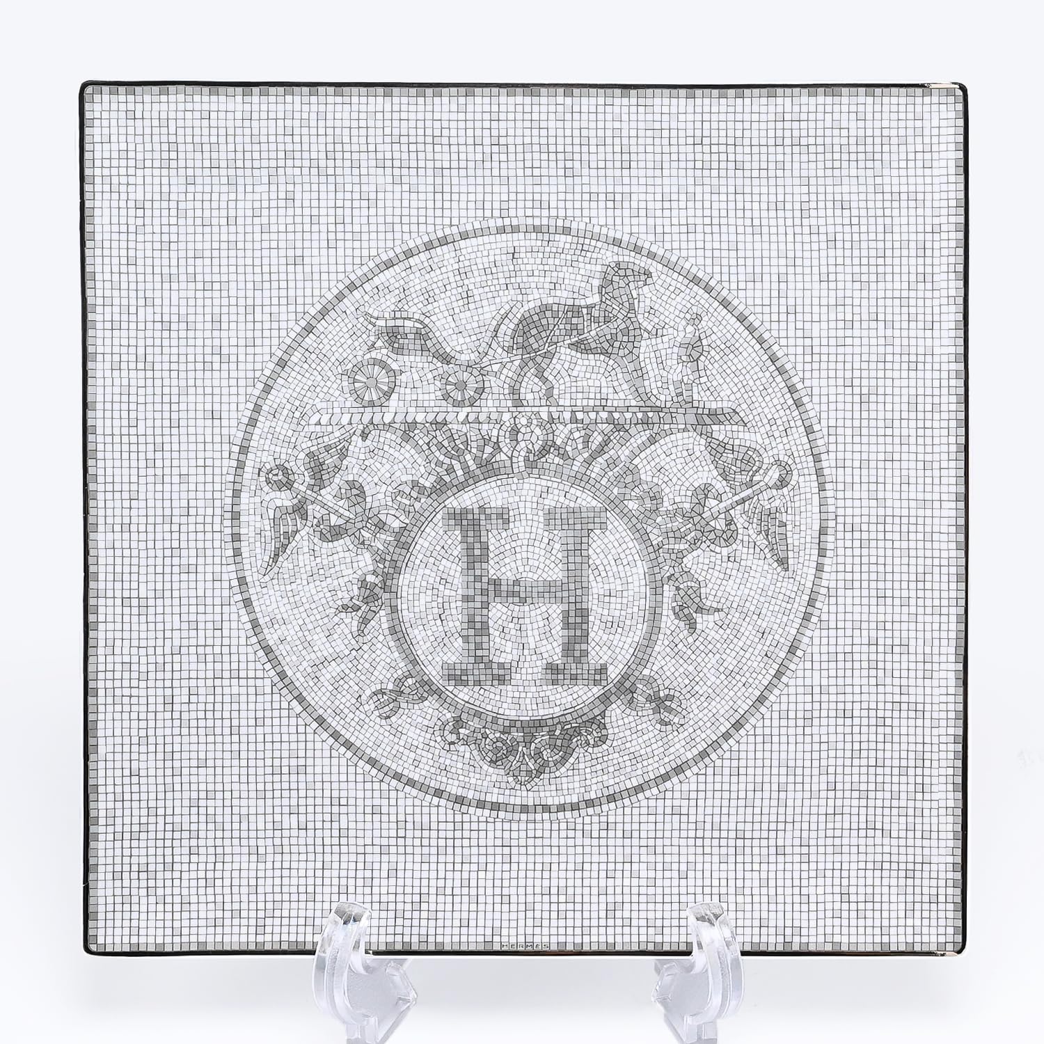 Amazon.co.jp: エルメス モザイク ヴァンキャトル プラチナ プチカレ