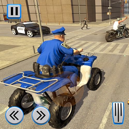 Police ATV Bike City Chase