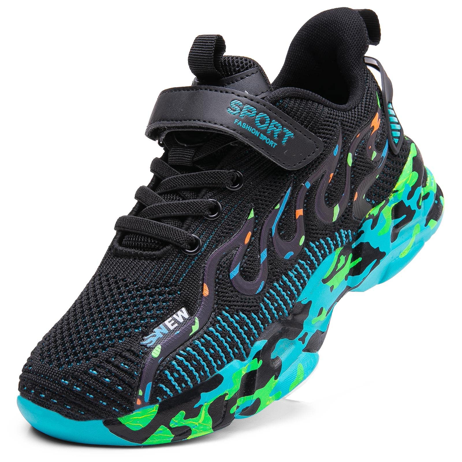 Qvxkd Zapatillas Niño Deportivas Zapatos Niño Deporte Deportivas Niños Niñas 28EU-39EU