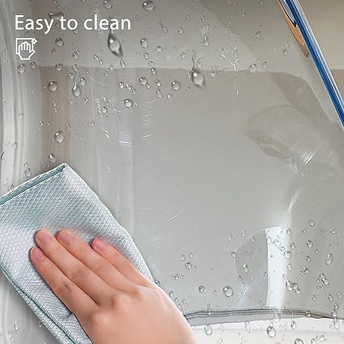 Miniatura 6 de Silla de escritorio de acrílico transparente, moderna silla de fantasma con ruedas, bonita silla de plástico sin brazos con altura ajustable