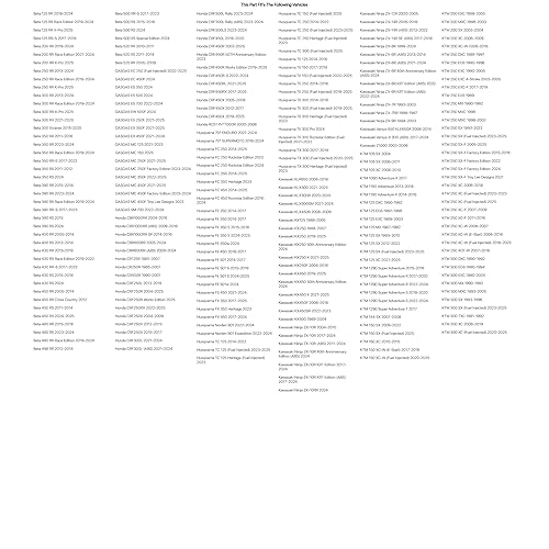 Miniatura 4 de Tusk Kit de reparación de pernos de ajuste de cadena de brazo oscilante compatible con Honda CRF250R 2004-2025crf450R 2002-2025CR250R