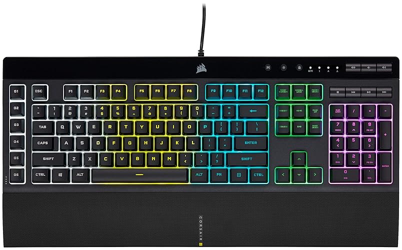 Teclado para juegos con cable Corsair K55 RGB PRO (renovado)