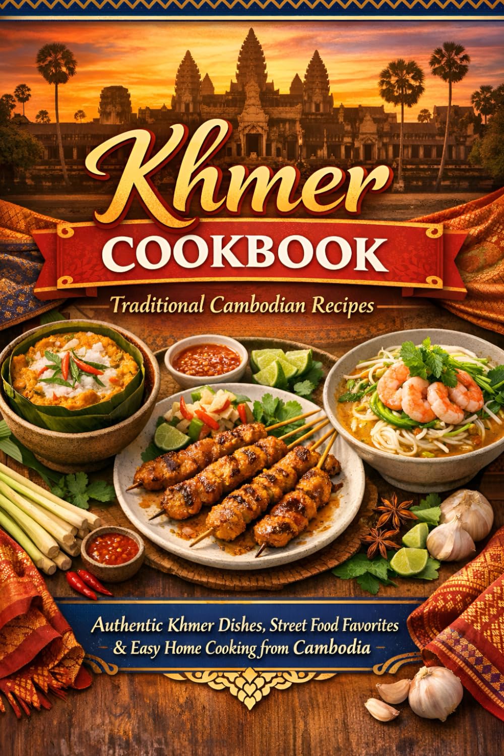Khmer Cookbook: Traditional Cambodian Recipes — Authentic Khmer Dishes, Street Food Favorites & Easy Home Cooking from Cambodia