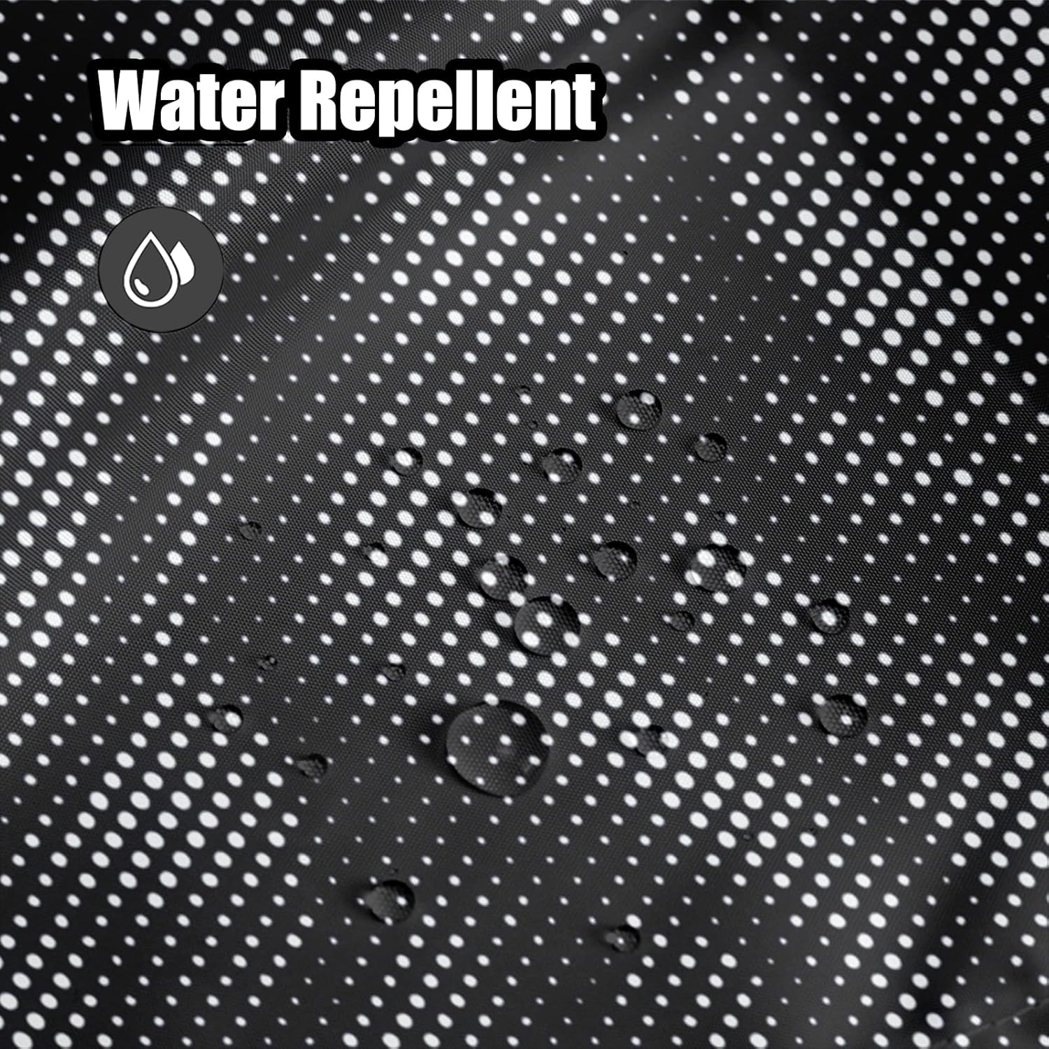 Bigfoot Shower Curtain 72x72 Inch with Hooks Halftone Dot Sasquatch Silhouette Design Fabric Bathroom Decor in Black and White for Gamers Teens Cryptid Fans Bathtub