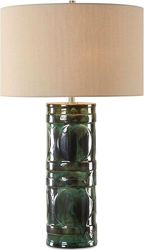 Uttermost 30396 Loch - 1 lámpara de mesa ligera - 28.25 pulgadas de alto y 17 pulgadas de ancho