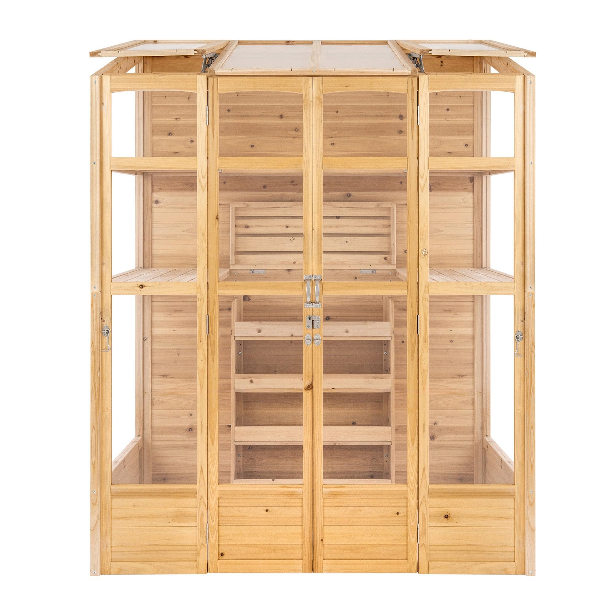 serre adossée jardin 2m x 1m