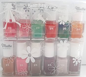 Amazon | Pa ネイルカラープレミア スペシャルセット 6ml×12色
