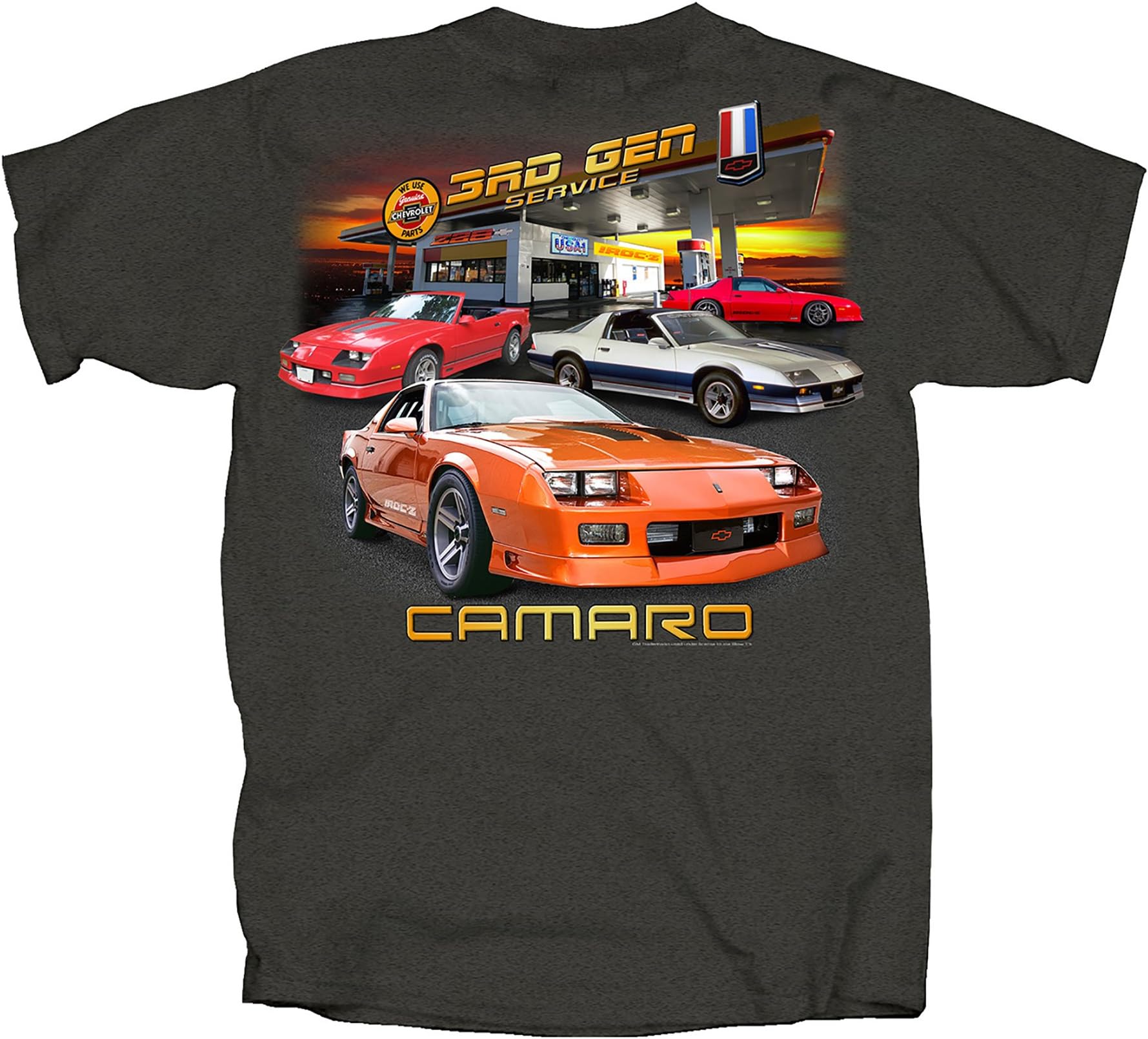 Joe Blow 3rd Generation Chevrolet Camaro T-Shirt-xxl