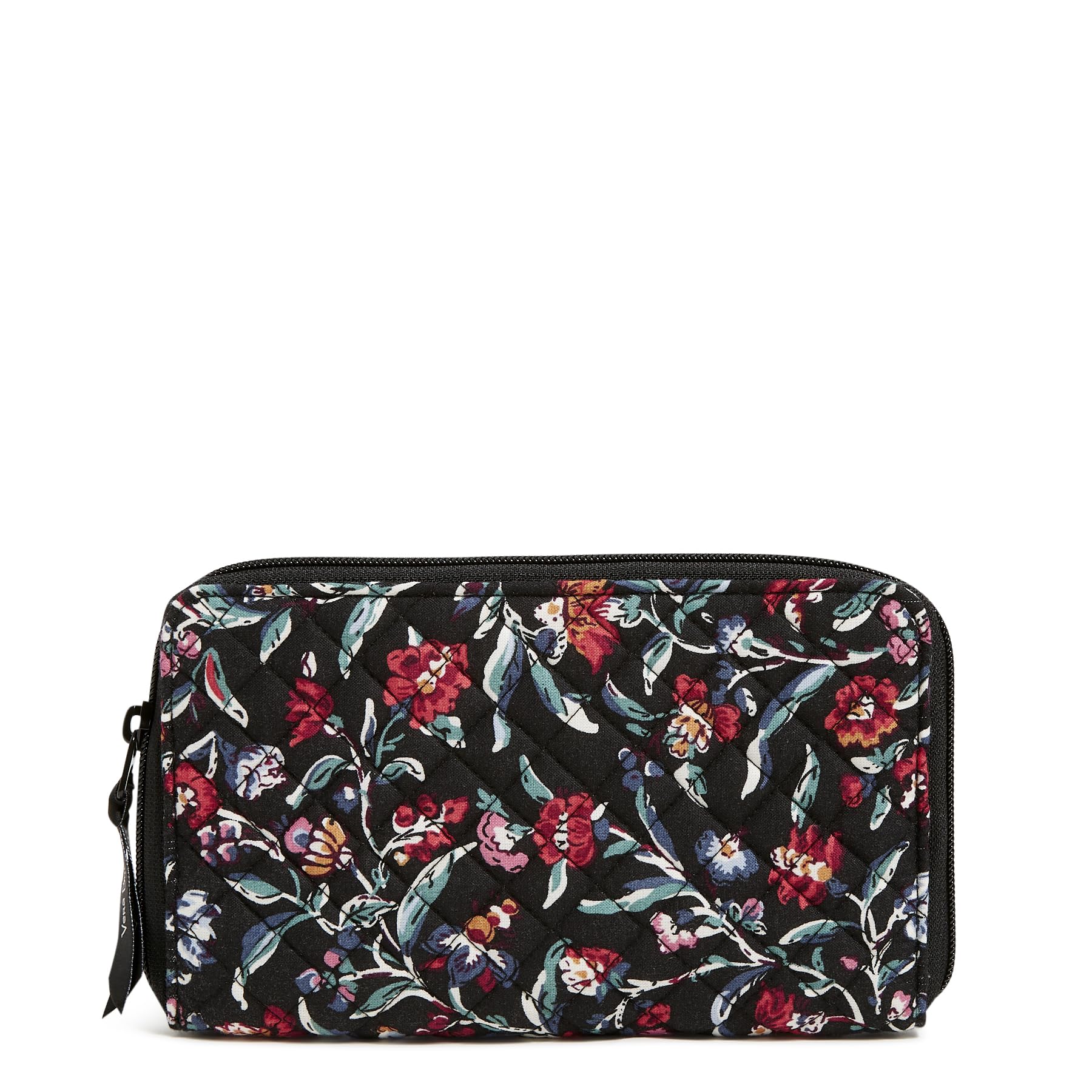 Vera Bradley womens Cotton Deluxe Travel Wallet With Rfid Protection