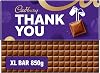 Cadbury Dairy Milk Thank You - Multi Signature Chocolate Gift Bar Extra-Large 850g