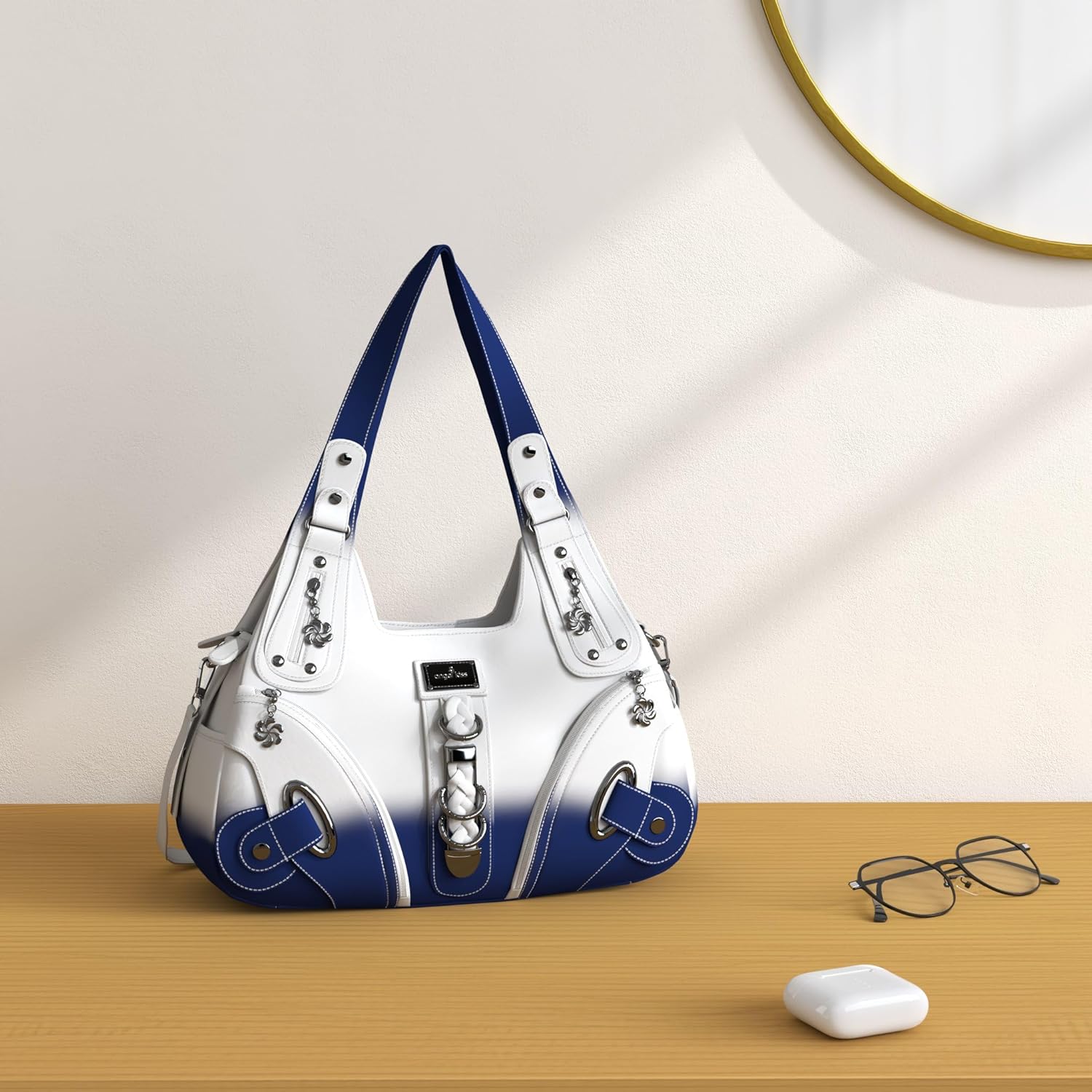 Angelkiss Hobo Purses and handbags for Women Satchel Handbag Women Purses Large Daily Shoulder Bags | Purses, handbags, Handbag, Women Purses, Large, Daily - Image 2