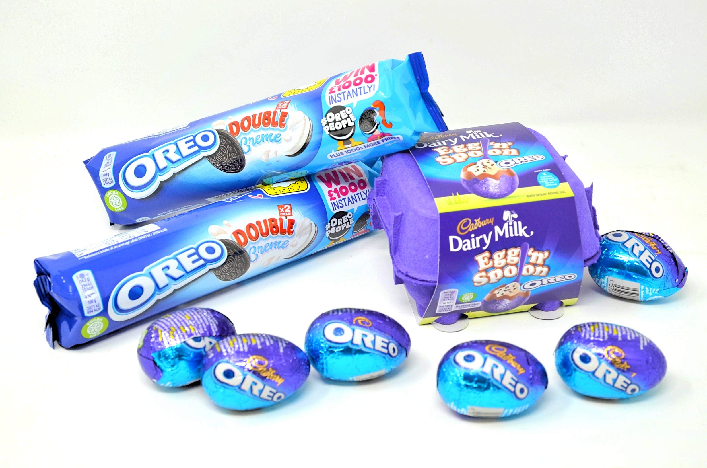 Oreo Easter Egg Gift Hamper Selection Box Egg and Spoon Double Creme