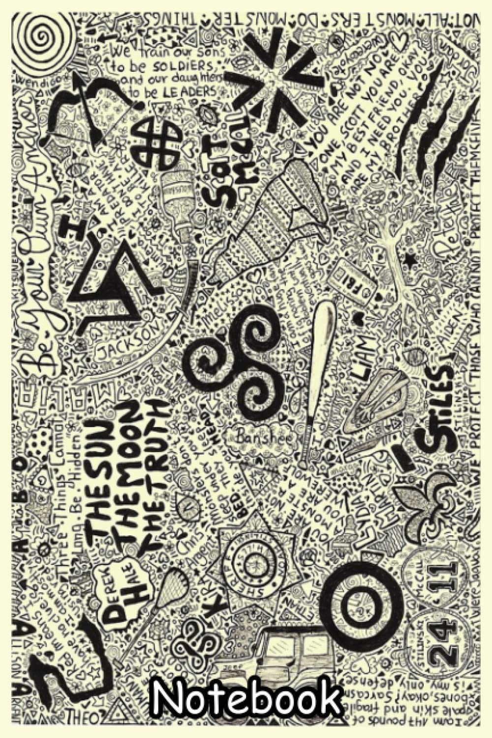 aundray bedfordStiles Teen Wolf Notebook: Journal For Writing, 6'' x 9'' inches, 110 Blank Lined Pages, Glossy Finished Soft Cover For Multiple Uses