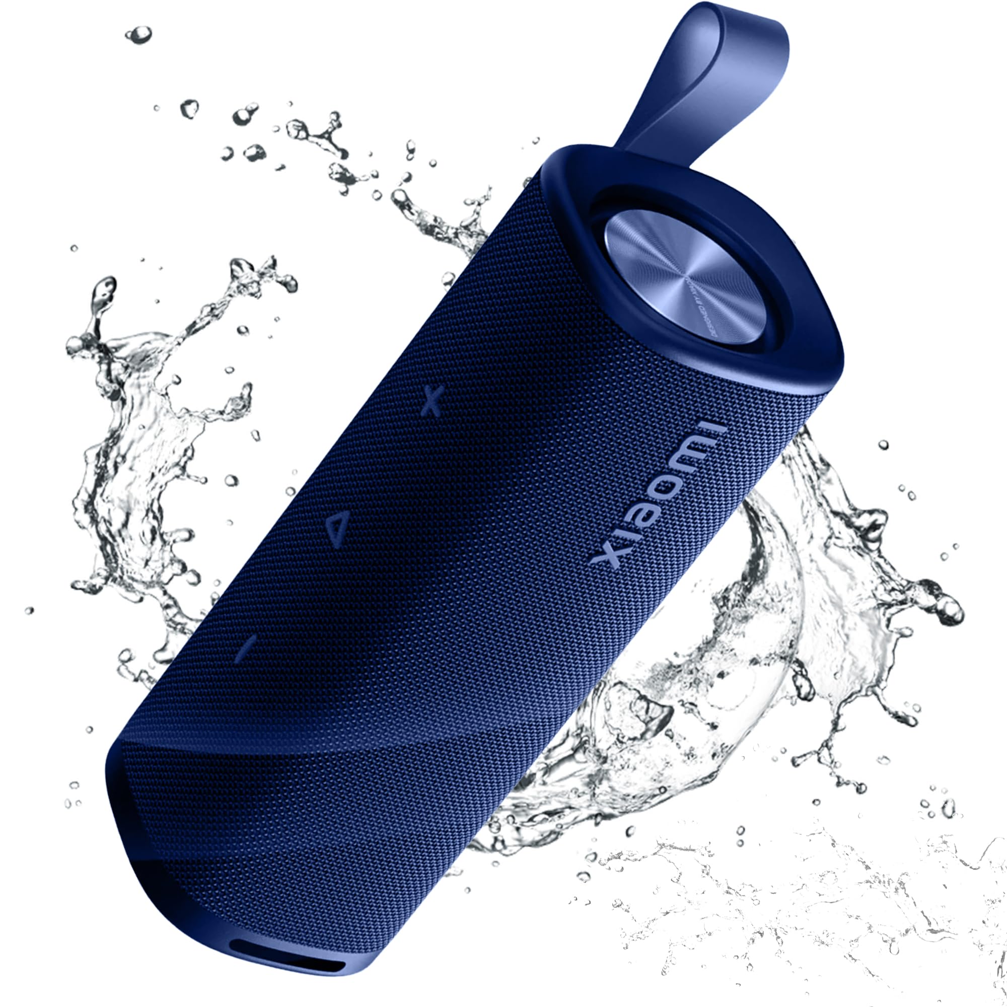 XIAOMIPortable Bluetooth Speaker Bluetooth 5.4, IP67 Wireless Speaker Waterproof with 12 Hours Playback Time, Supports TWS Connection (Blue)