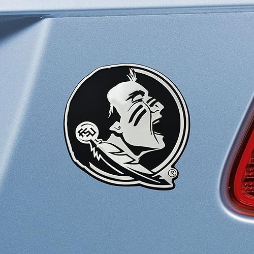 Vista 21 de FANMATS Emblema cromado de la NCAA para hombre