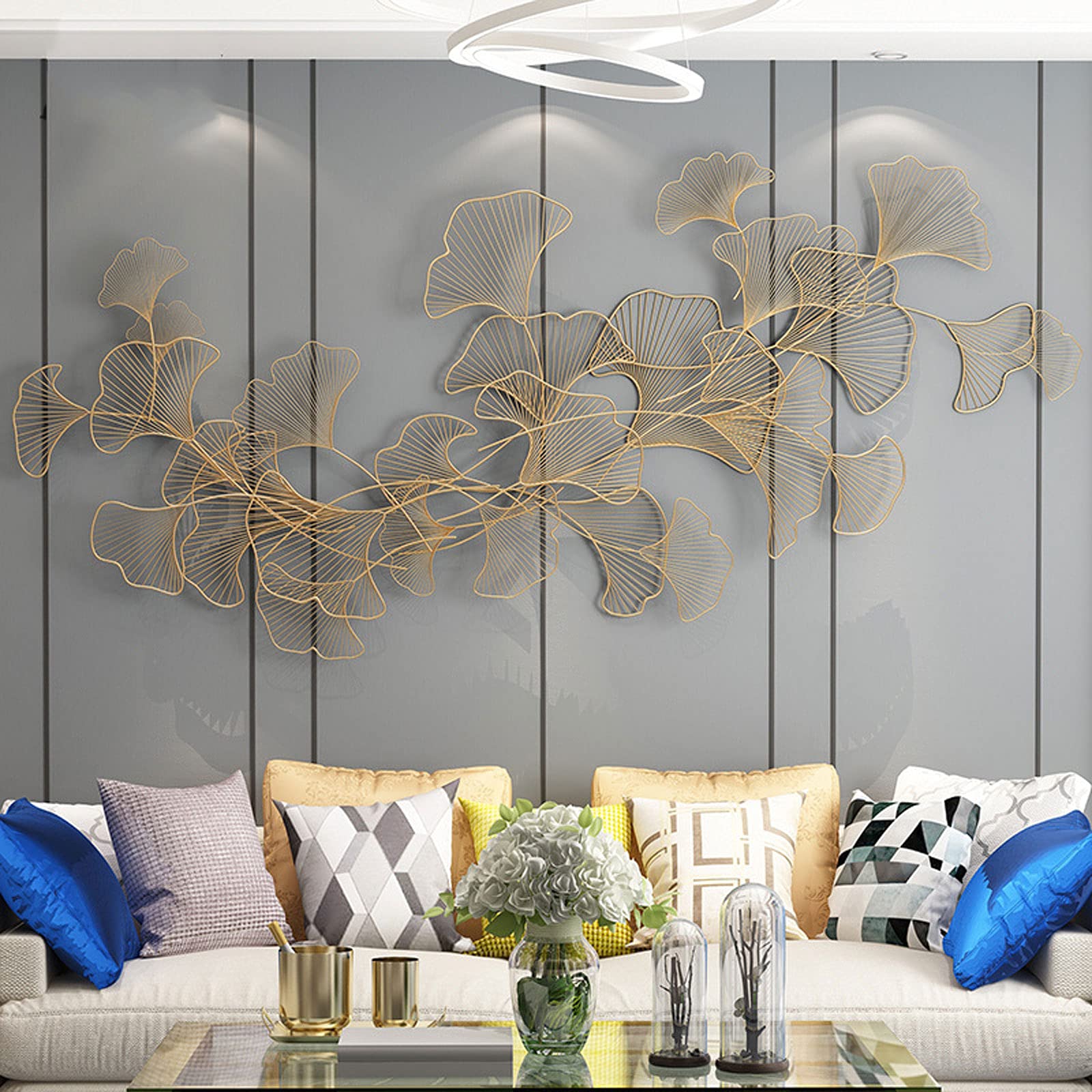 WATHKA Vaas Transparant Glazen Vaas Eenvoudige Moderne Thuis Woonkamer Salontafel Kantoor Bureaublad Decoratie Vaas Gestreepte Vaas Hydrocultuur Vaas Decoratieve Vaas Size L
