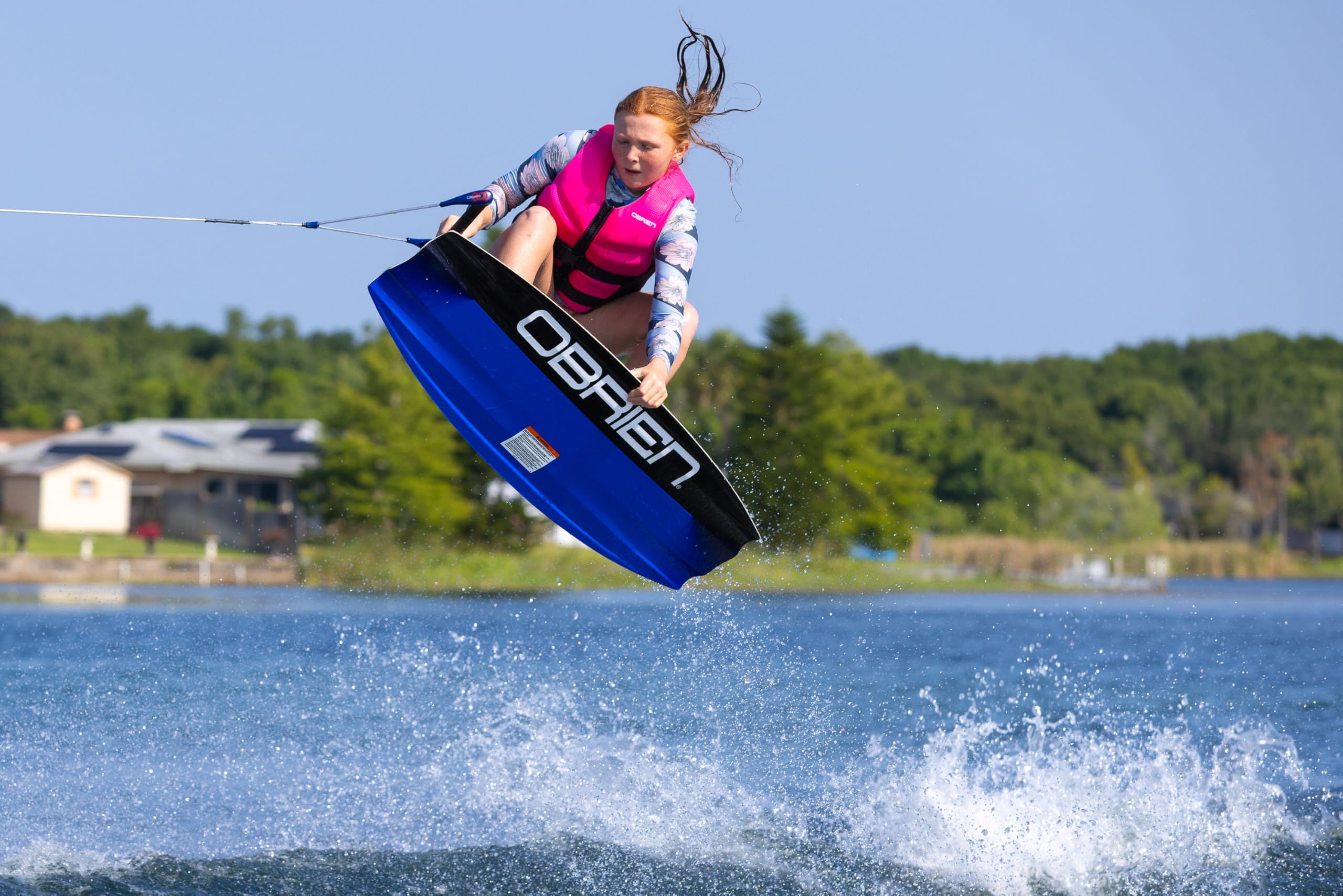 O'Brien System Wakeboard Paket montiert mit Kupplung mehrere Größen Bindungen