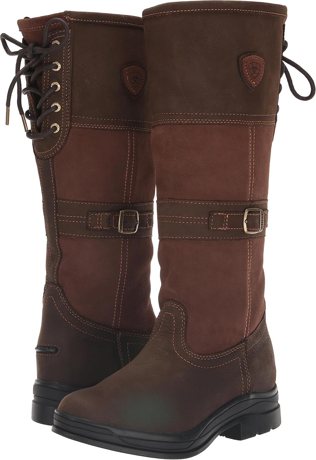 Bottes Ariat Langdale H20 Imperméables – Marron Java – Femme Taille 7 Ou 8 – NEUVES