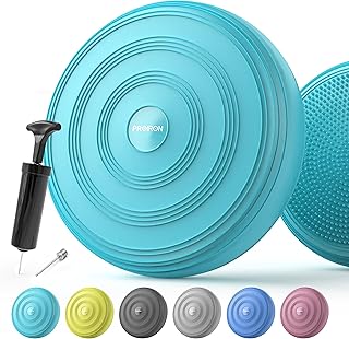 PROIRON Balance Disc - Wobble Cushion for Balance with Pump Wiggle Seat for Improving Posture