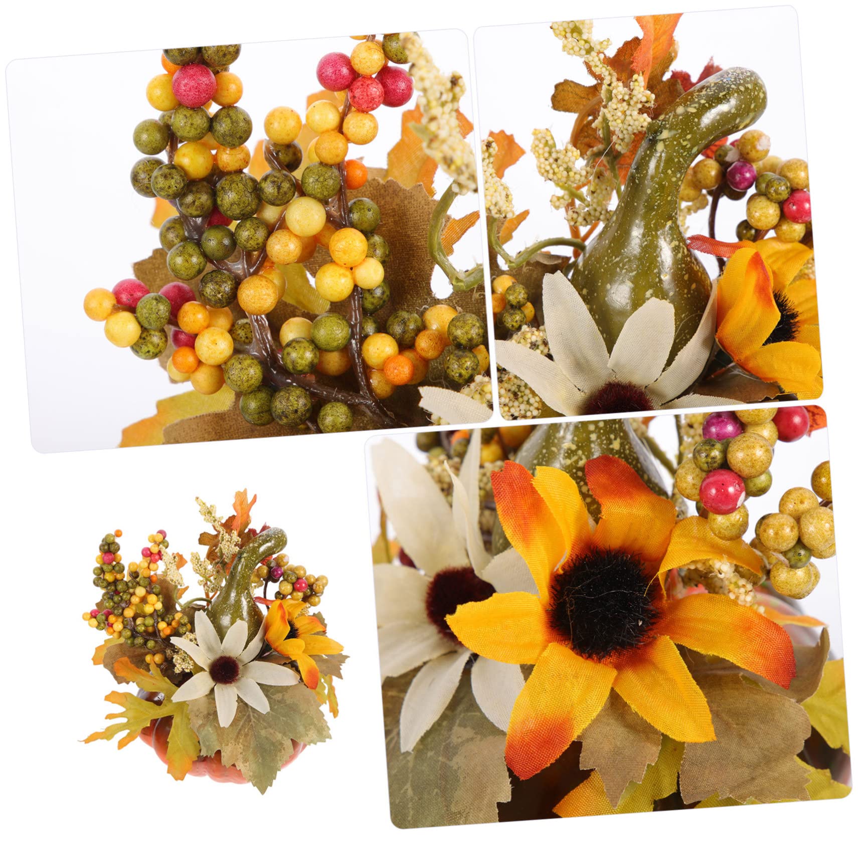 Herbstschmuck Kürbisdeko Künstliche Dekoration Halloween Party Ahornblatt