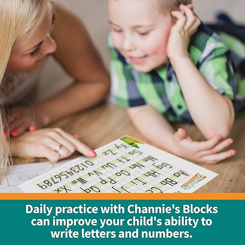 Miniatura 5 de Channie's Juego de libros de trabajo para pre-jardín de infantes, estudiantes de escuela primaria de tercer grado, 4 blocs de escritura a mano y 2