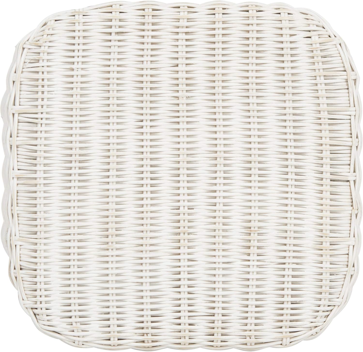 Safavieh Home Collection Percy White Rattan 30-inch Bar Stool