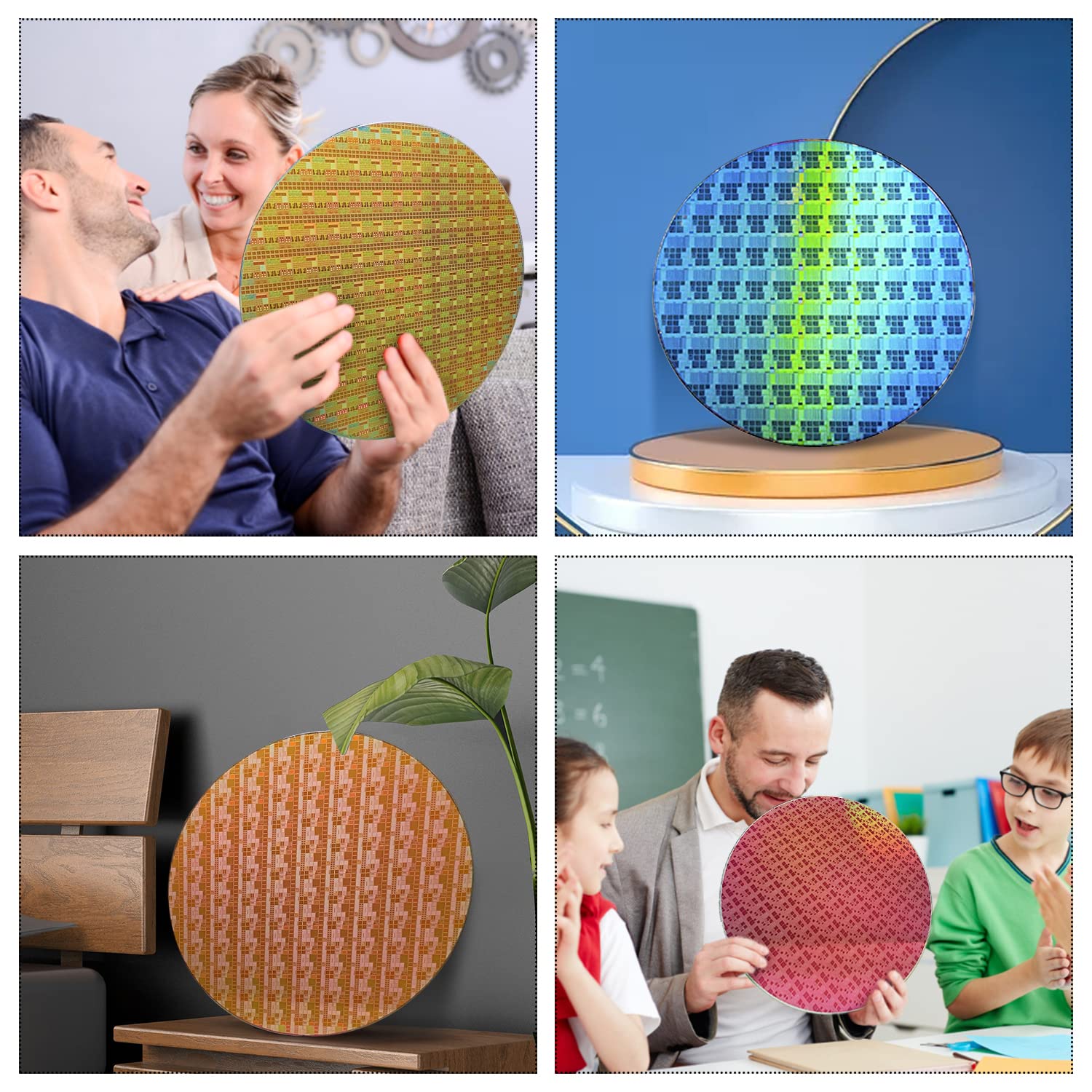 Esthepro Integrated Circuits Silicon Wafer Made by Copper Process (12 Inch)