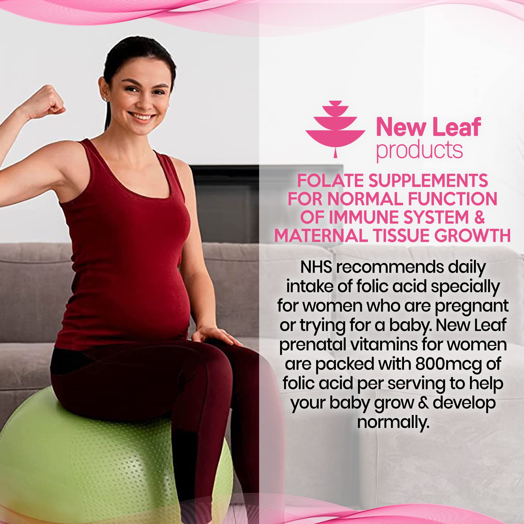 Folic Acid Gummies High Strength Folic Acid Pregnancy Chewable Vegan