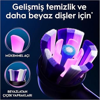 Oral-B iO Radiant White Beyaz Diş Fırçası Yedek Başlığı 4 Adet