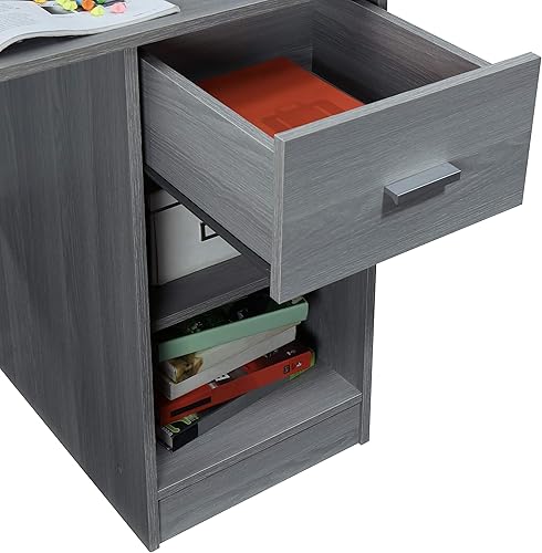 Miniatura 8 de Techni Mobili Escritorio moderno para oficina, color gris