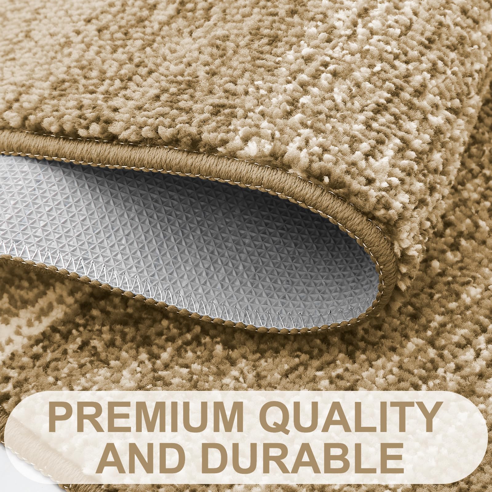Homaxy Door Mats Indoor, Machine Washable Soft Doormats, Dirt Trapper Super Absorbent Entrance Rug - Image 3