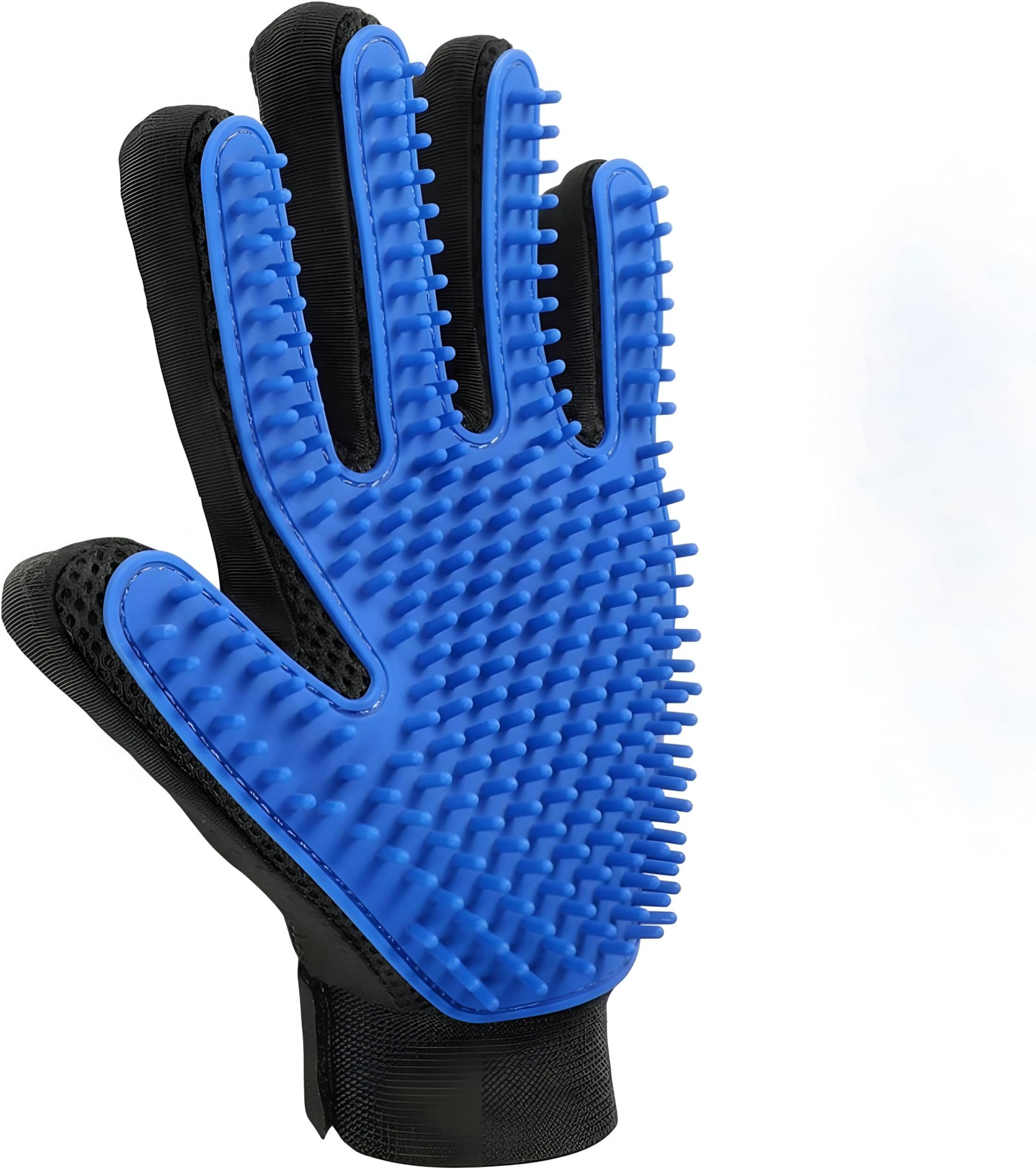 Dog Bath Gloves Pet Grooming Glove - Gentle Deshedding Brush Glove ...