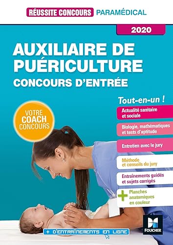 Réussite Concours - Auxiliaire de puériculture - Entrée en IFAP - 2020 - Préparation Complète