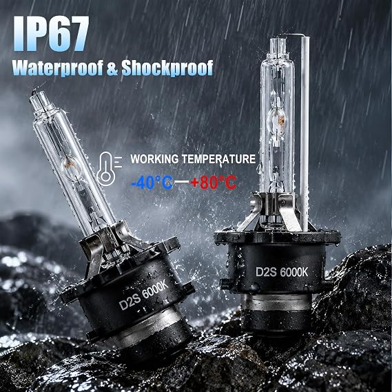 D2S HID Bulbs for 2014-2019 Infiniti QX60 Replace D2SC1 4300K Xenon Lamp