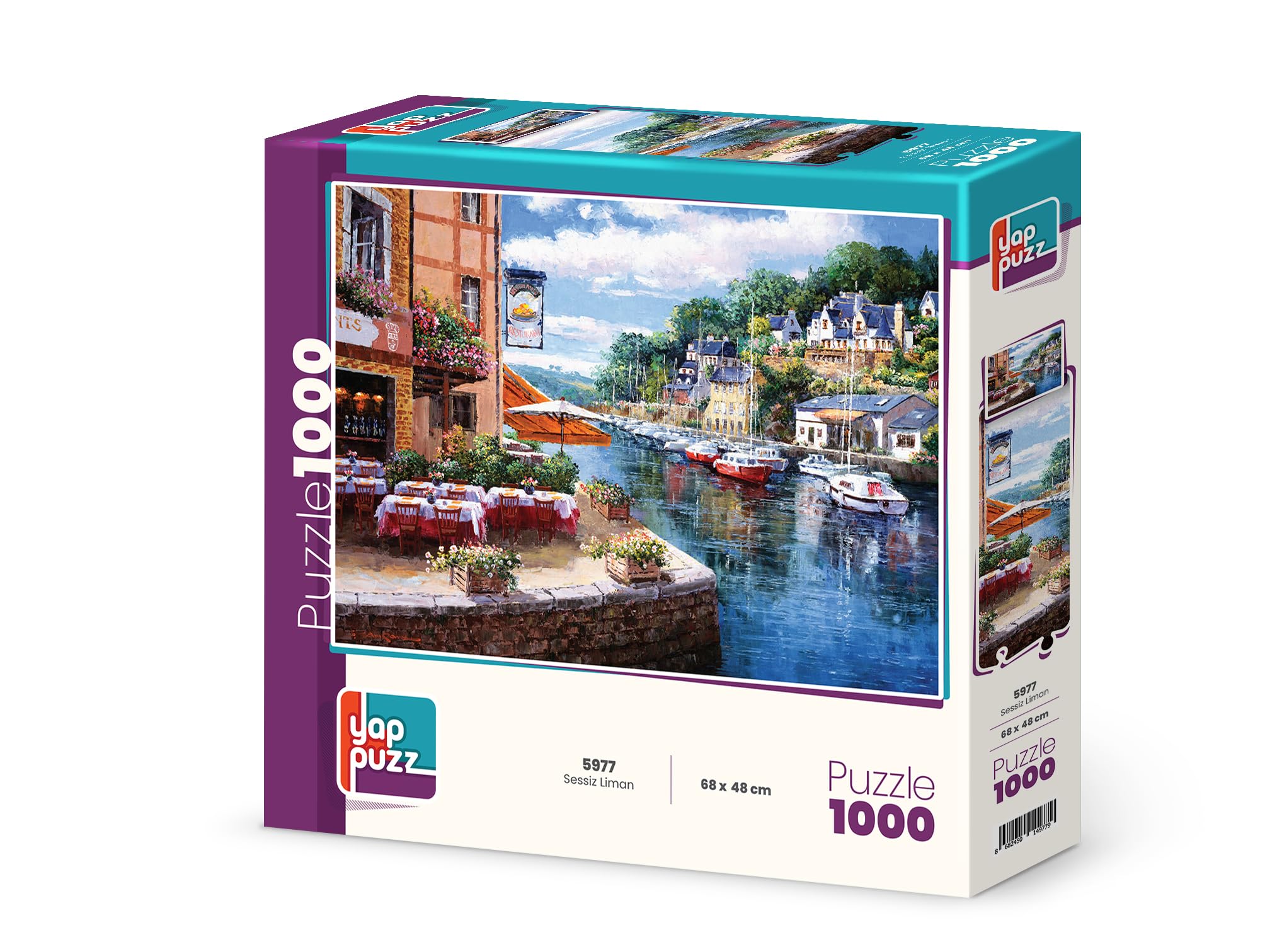 Yappuzz Sessiz Liman 1000 Parça Puzzle : Amazon.com.tr: Oyuncak