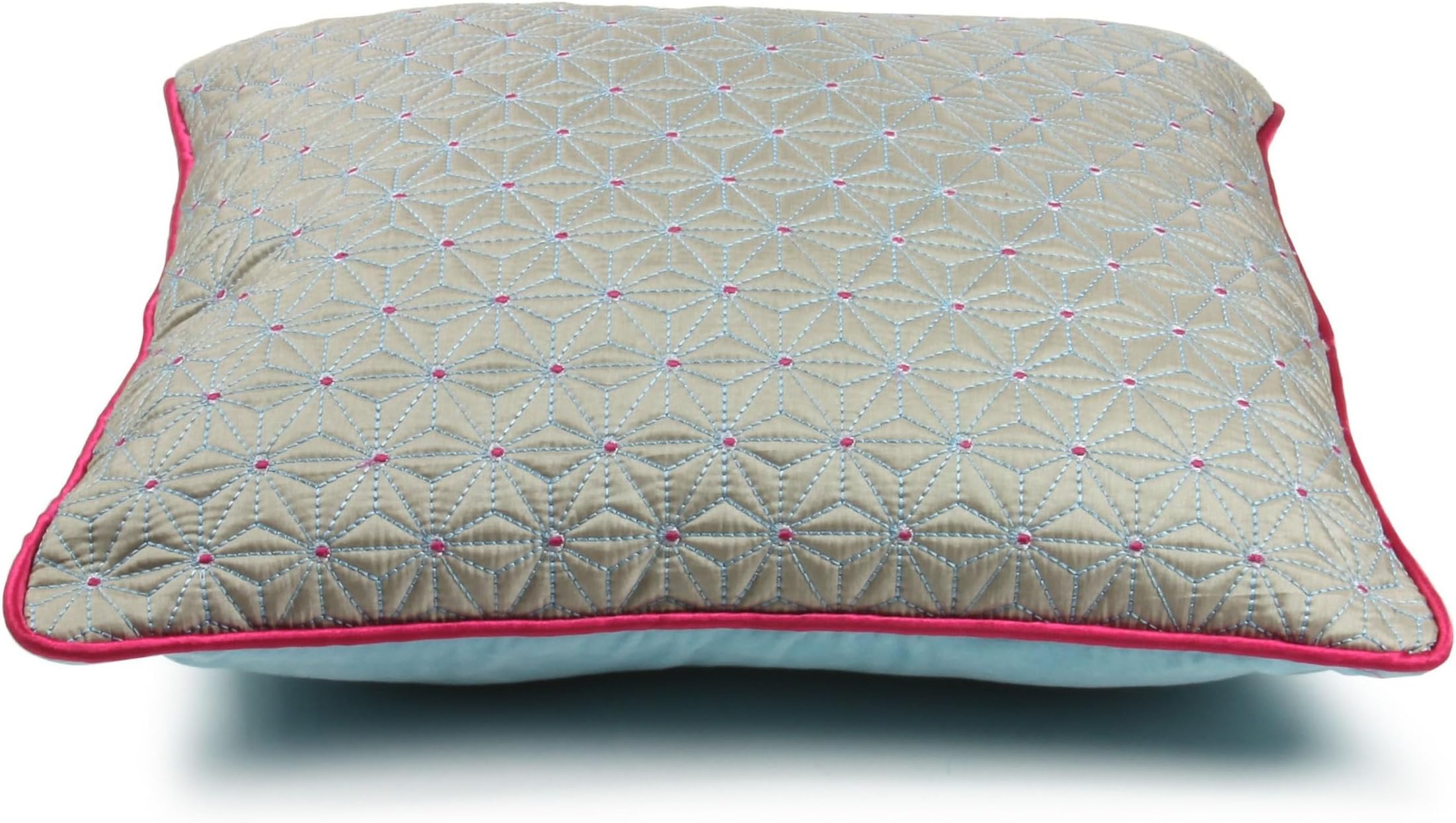PIP StudioFloral Padded Star Khaki Cushion