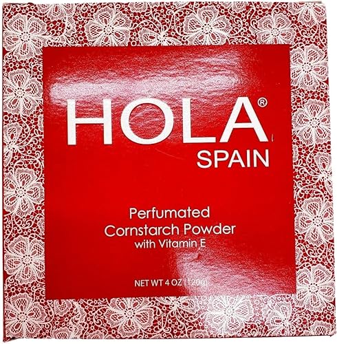 Miniatura 2 de Hola España Skin Petal Body Talc Polvo y Puff 4 oz.