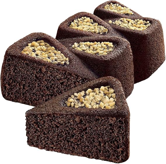 Eti Browni Selection Bitter ve Sütlü Çikolata Soslu ve Fındıklı Çikolatalı Kek 285 g