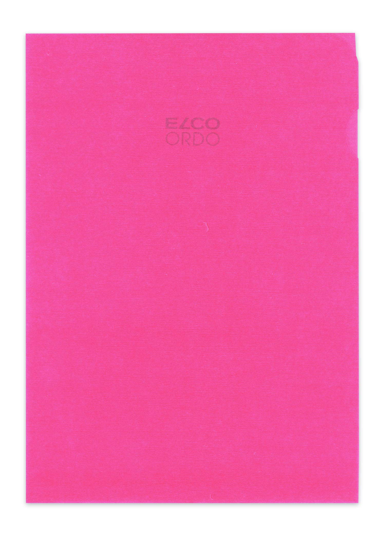 Elco 73696.94 Ordo Organisationsmappe, 220 x 310 mm, 80 g, rot/transparent