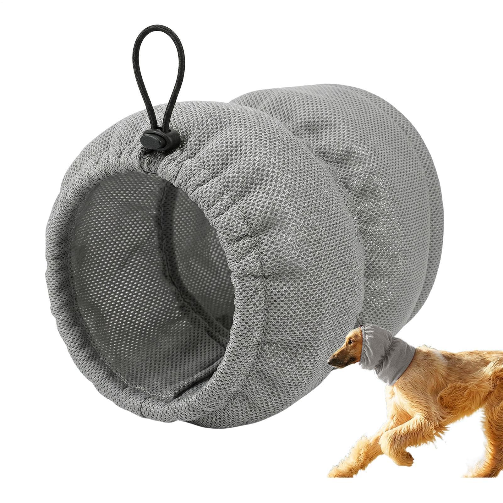 Dog Ears Headband, Non Slip Adjustable Cooling Headwear, Flexible Head Wrap Dog Snood, for Pet Small Large Breed Home Summer Beach Play Sleep Travel Camping Walking